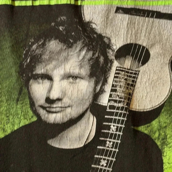 ED SHEERAN concert tour tshirt black size XS, short sleeve - Picture 6 of 11